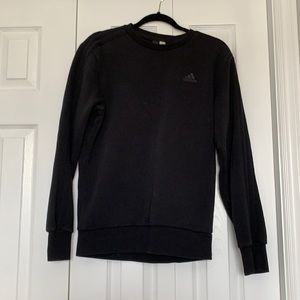 Men’s black Adidas crew neck
